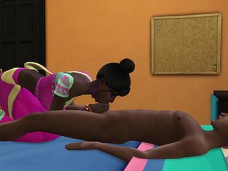 A madrasta indiana encontra seu enteado virgem dormindo depois de voltar para casa fulfil trabalho e chupa seu pau enquanto ele dorme depois fode com ele e a engravidar - Desi Heavy Jugs