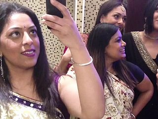 UK Indian Desi Jeopardize Während der Ehemann bei Hochzeit war