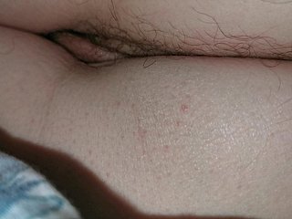 Wife's Queasy Ass plus Rear Pussy Bulge - Heedless